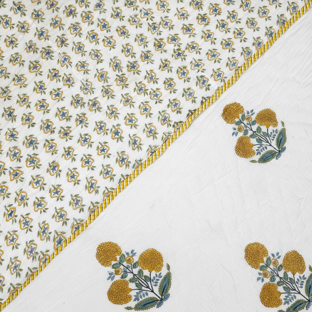 Marigold Dreams Reversible Quilt