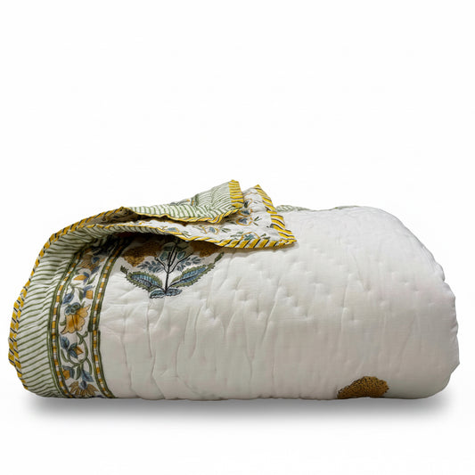Marigold Dreams Reversible Quilt