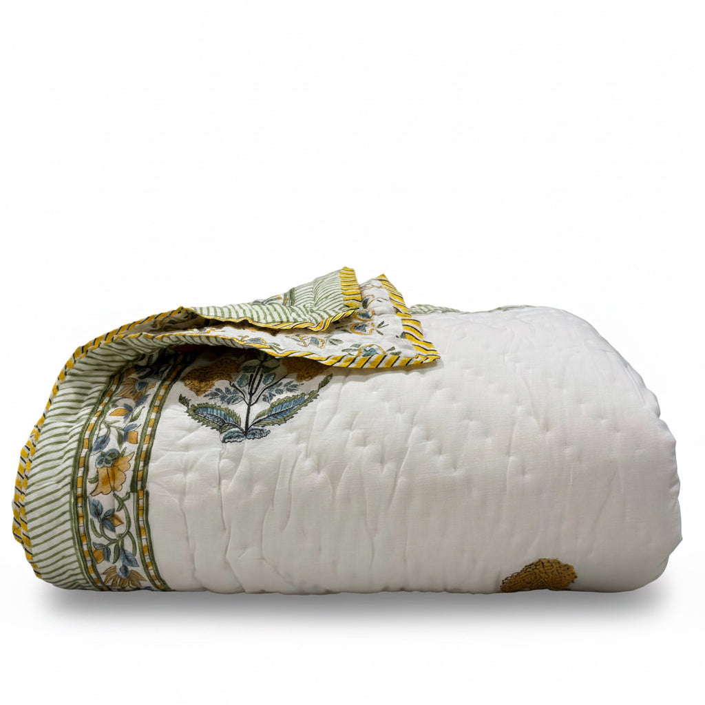 Marigold Dreams Reversible Quilt