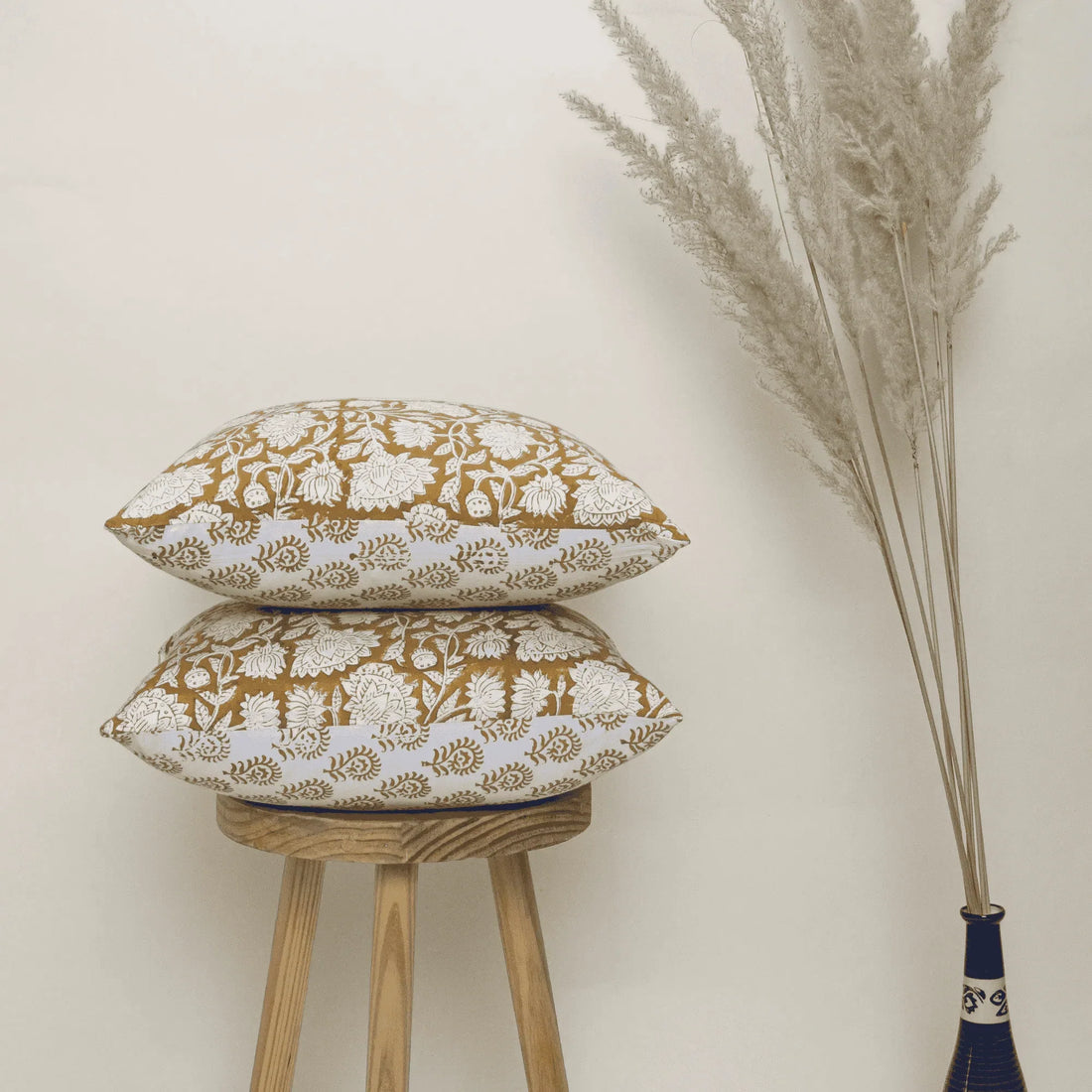 Mustard Meadow Cushion Cover