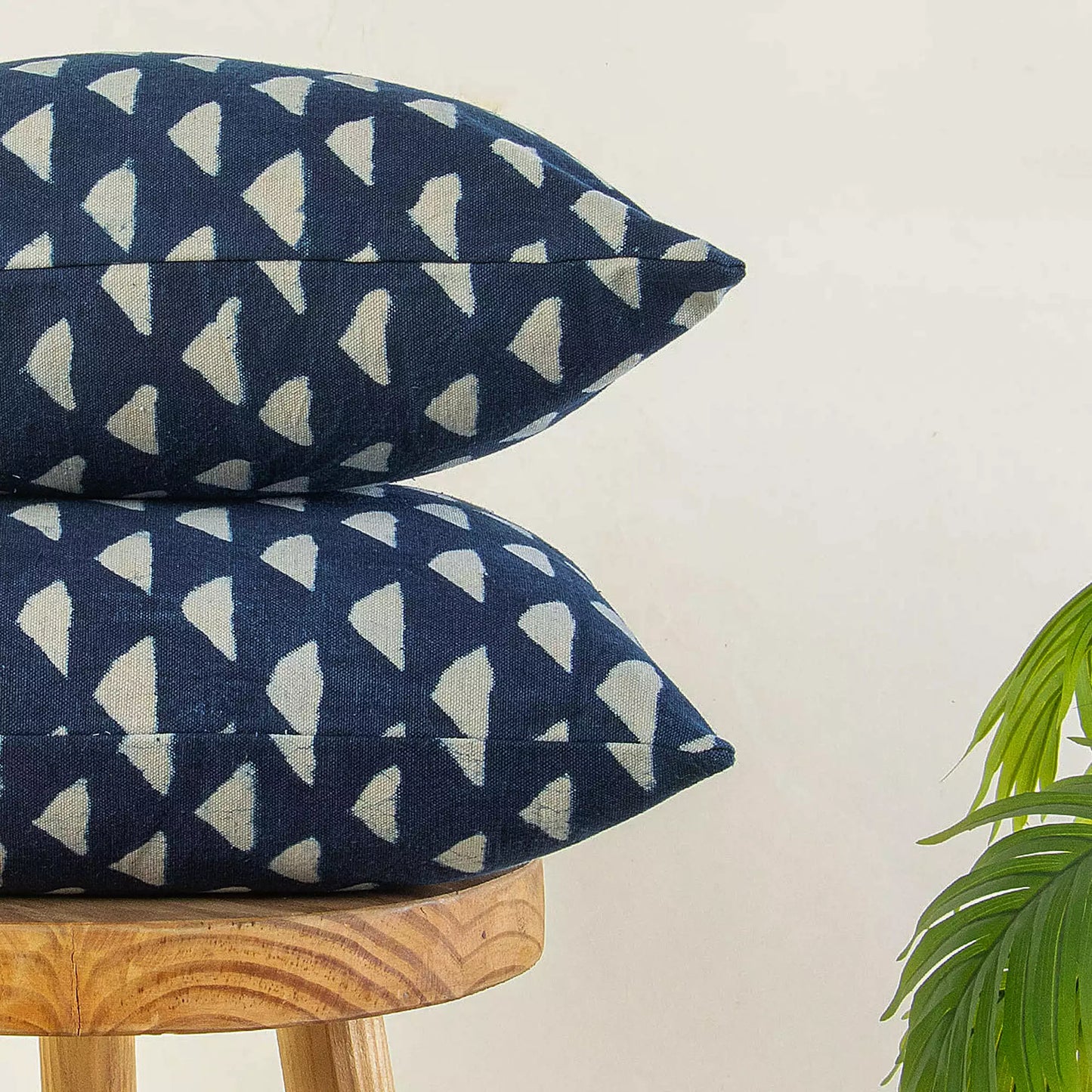 Denim Dunes Cushion Cover