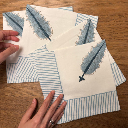 Bluewood Cotton Napkins