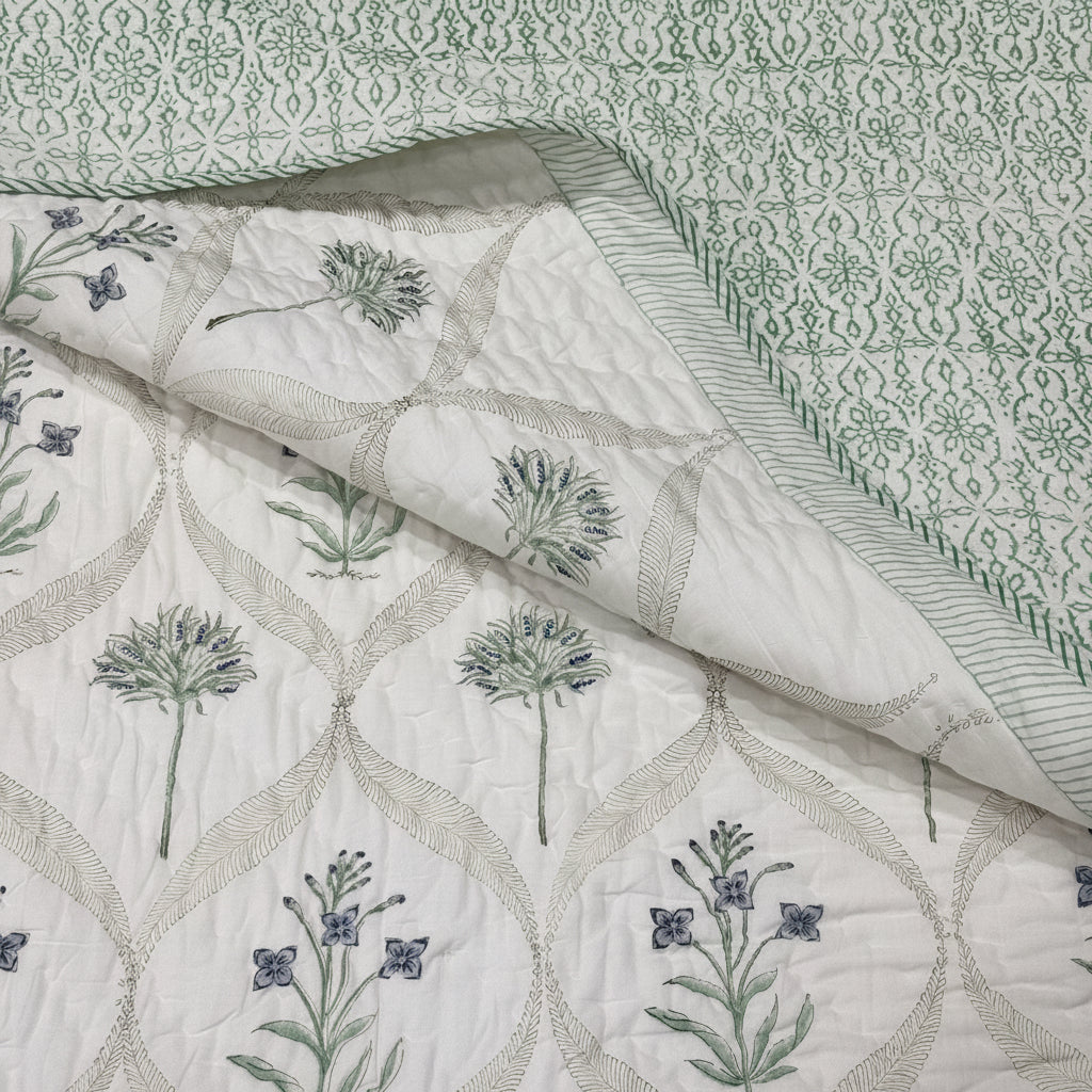 Whispered Garden Reversible Quilt