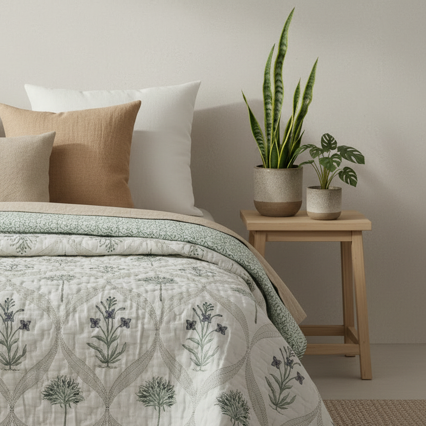 Whispered Garden Reversible Quilt